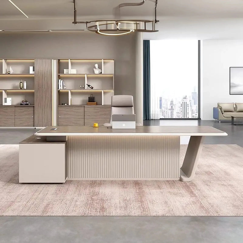 Hawk · Modern L-Shaped Executive Desk