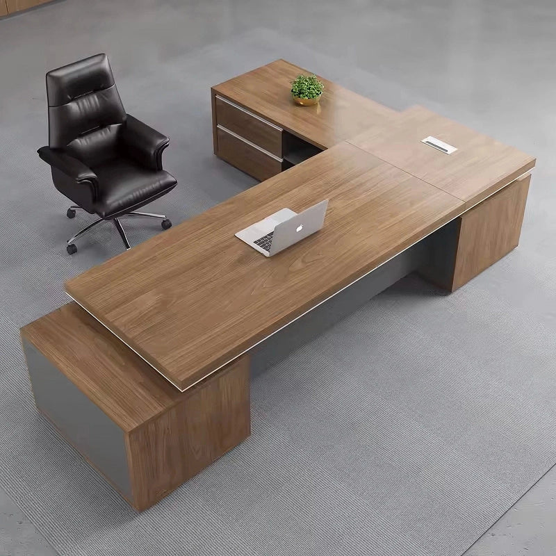 Helios ยท Modern L-Shaped Executive Desk