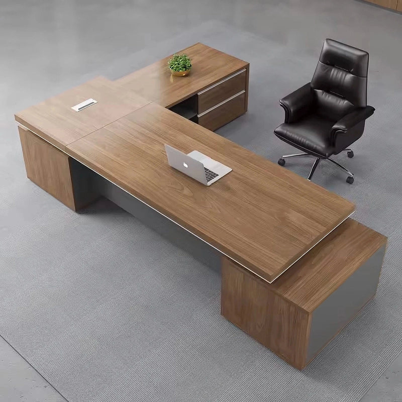 Helios ยท Modern L-Shaped Executive Desk