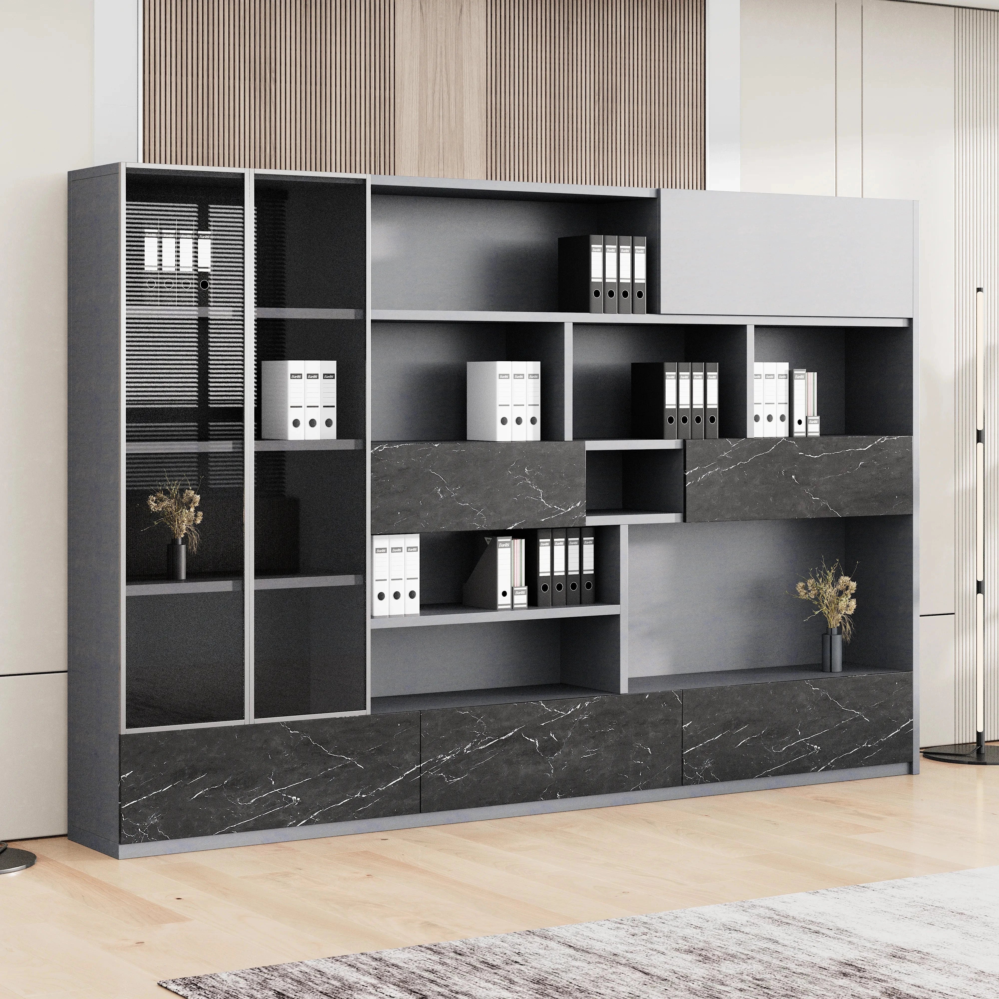 Helix ยท Office Library Wall Shelves