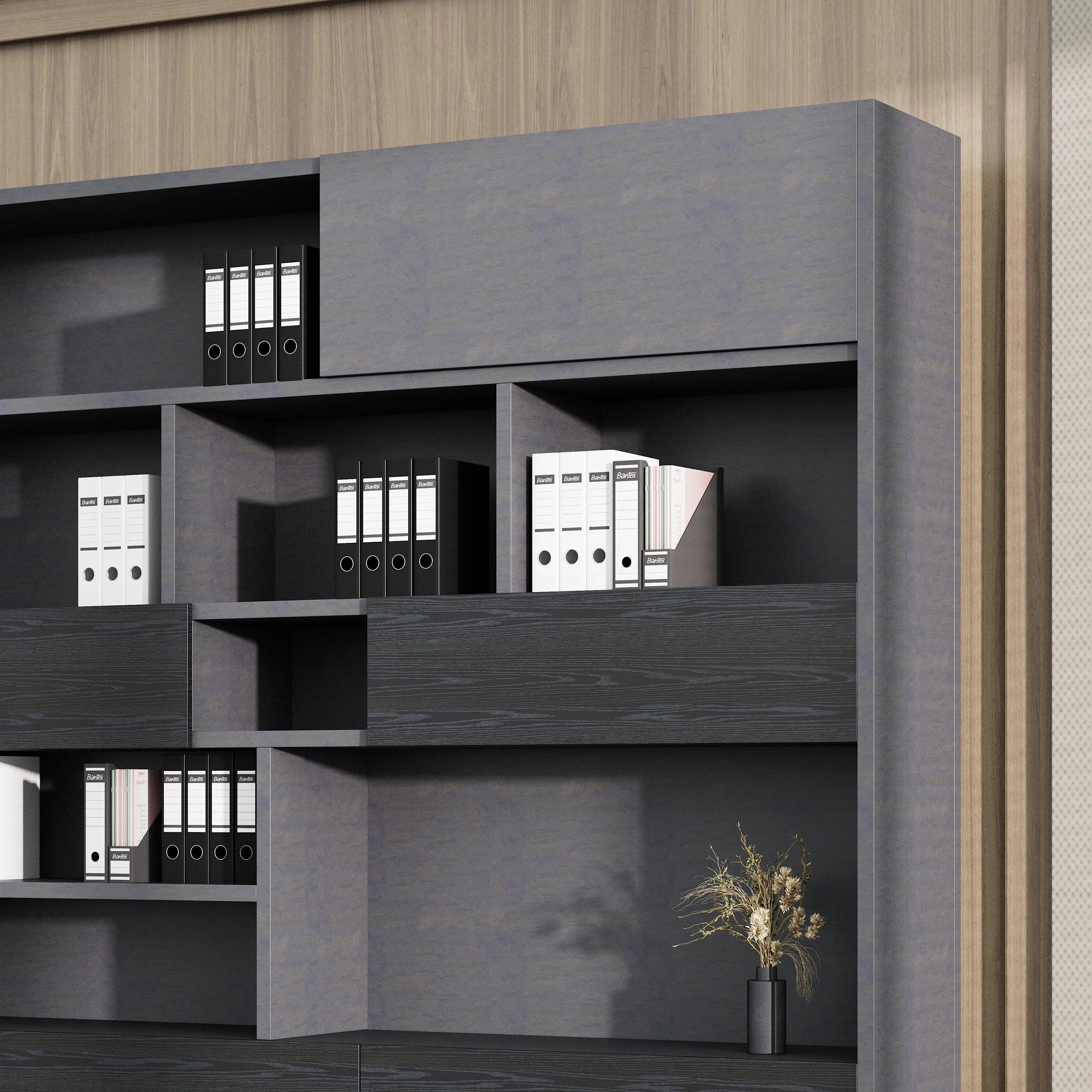 Helix ยท Office Library Wall Shelves