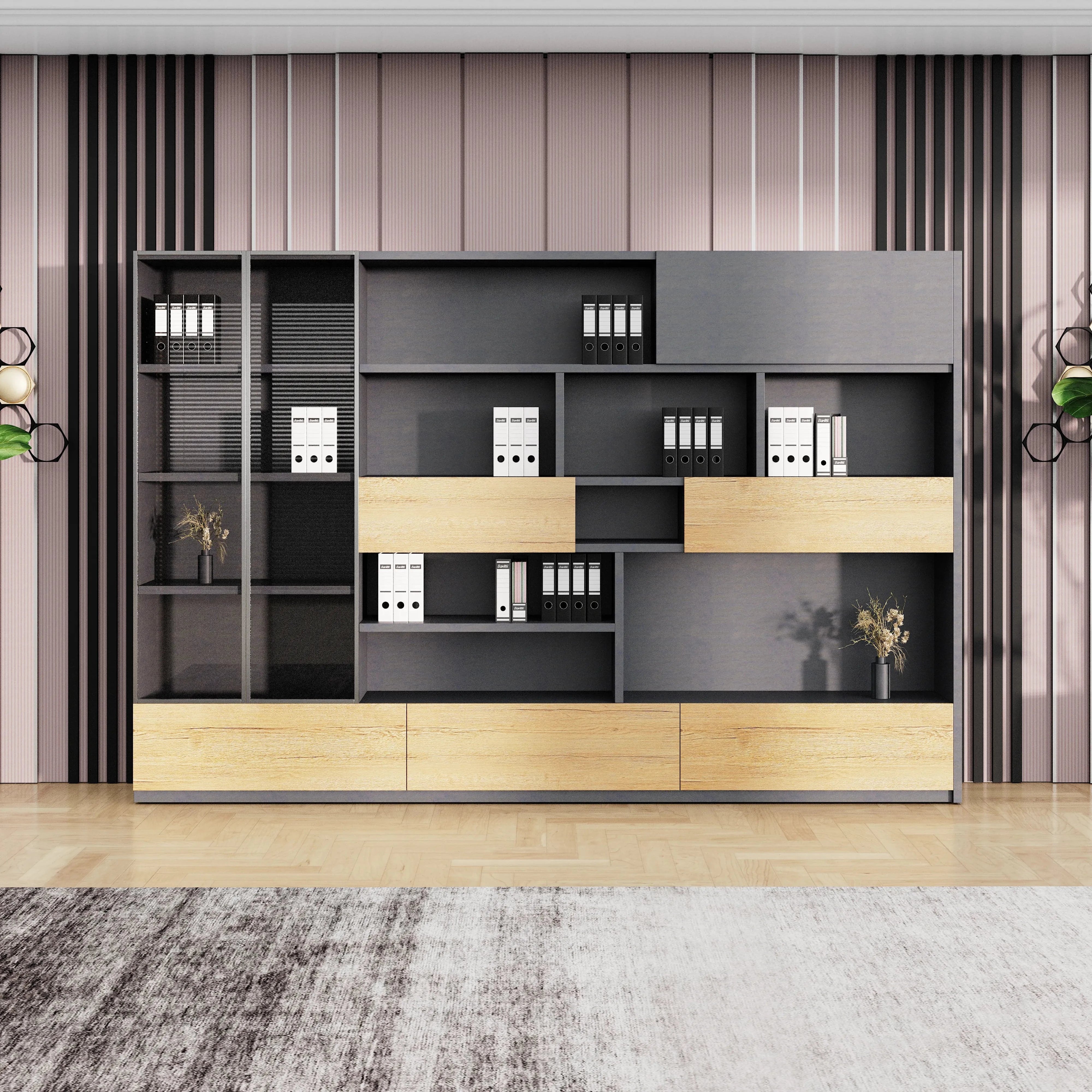 Helix ยท Office Library Wall Shelves