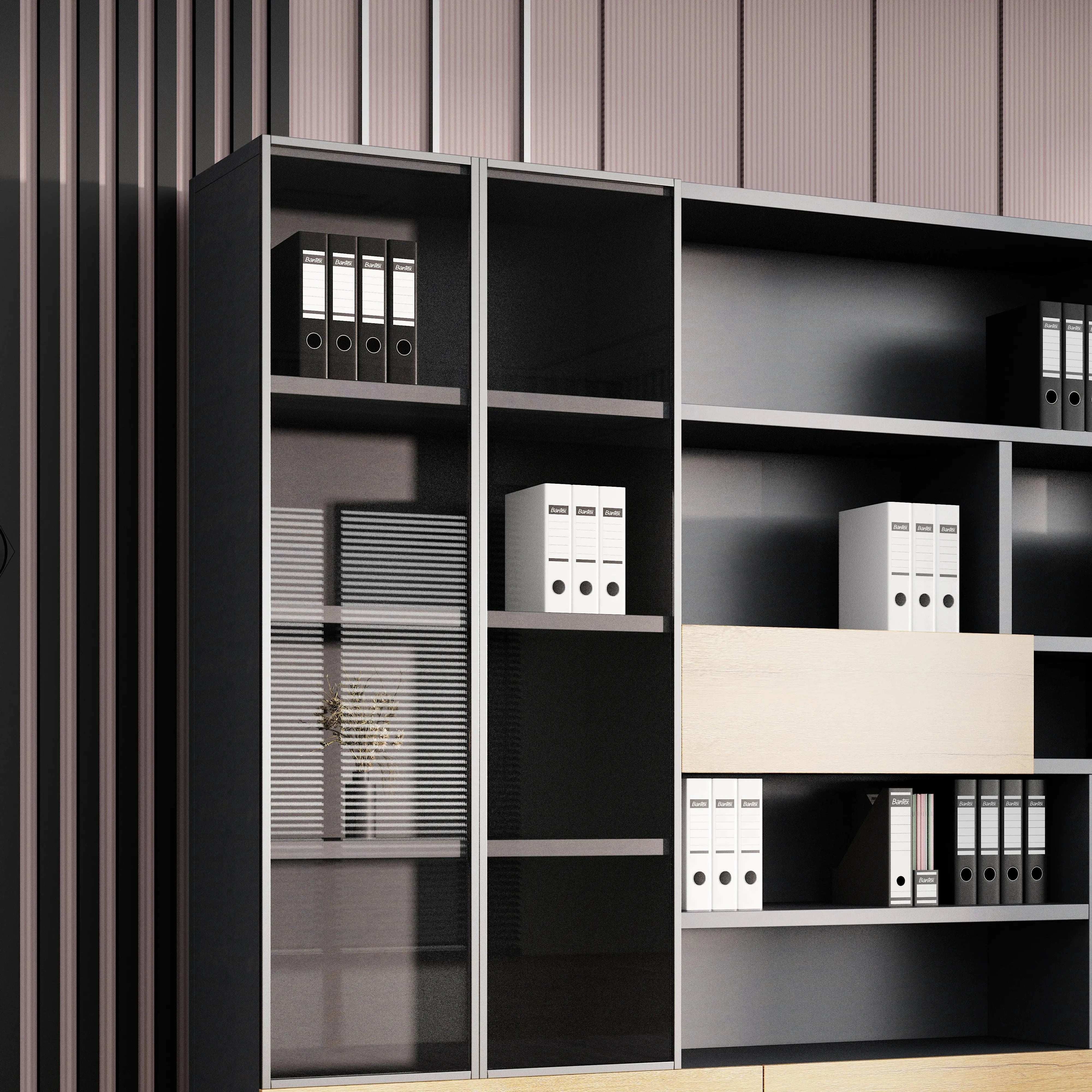 Helix ยท Office Library Wall Shelves