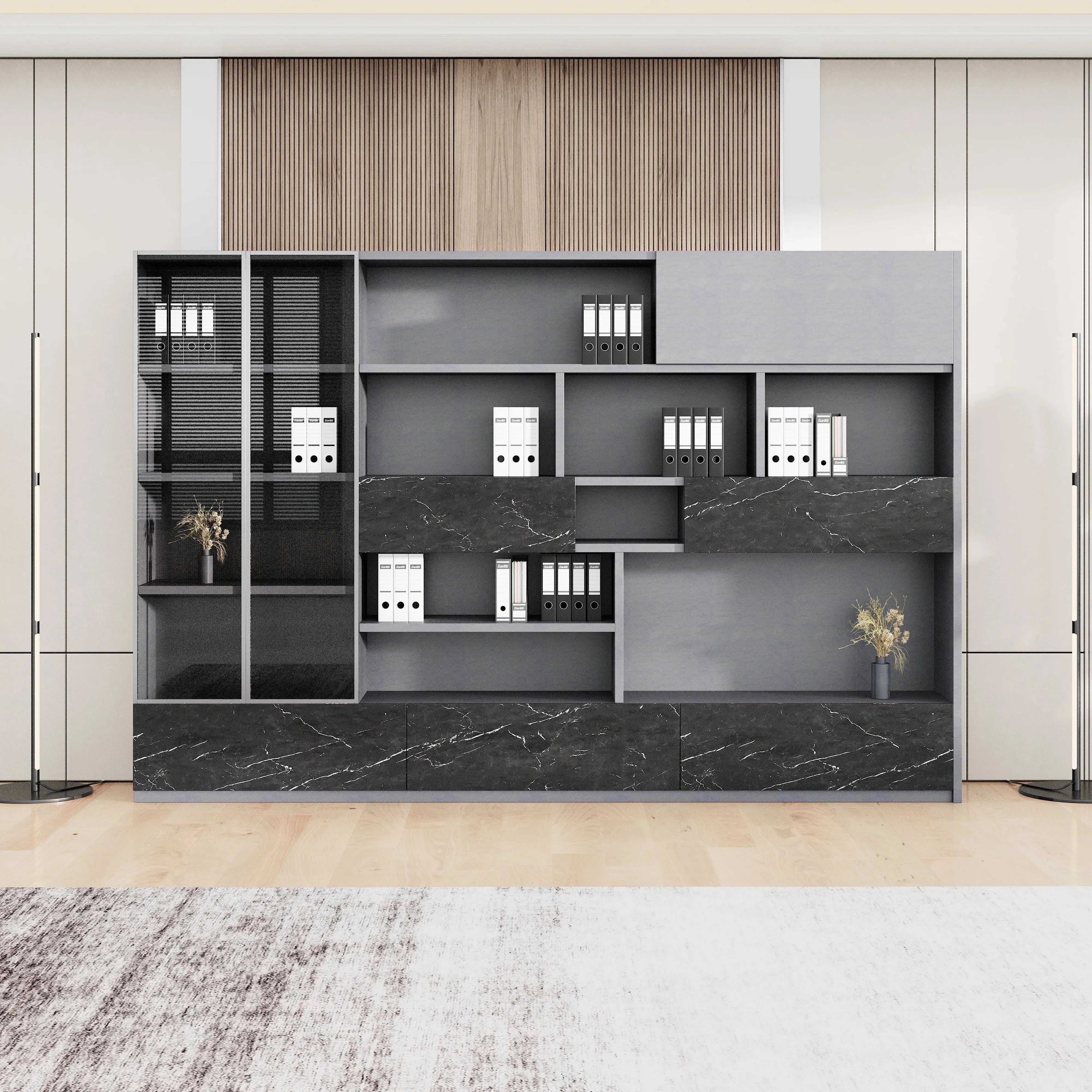 Helix ยท Office Library Wall Shelves