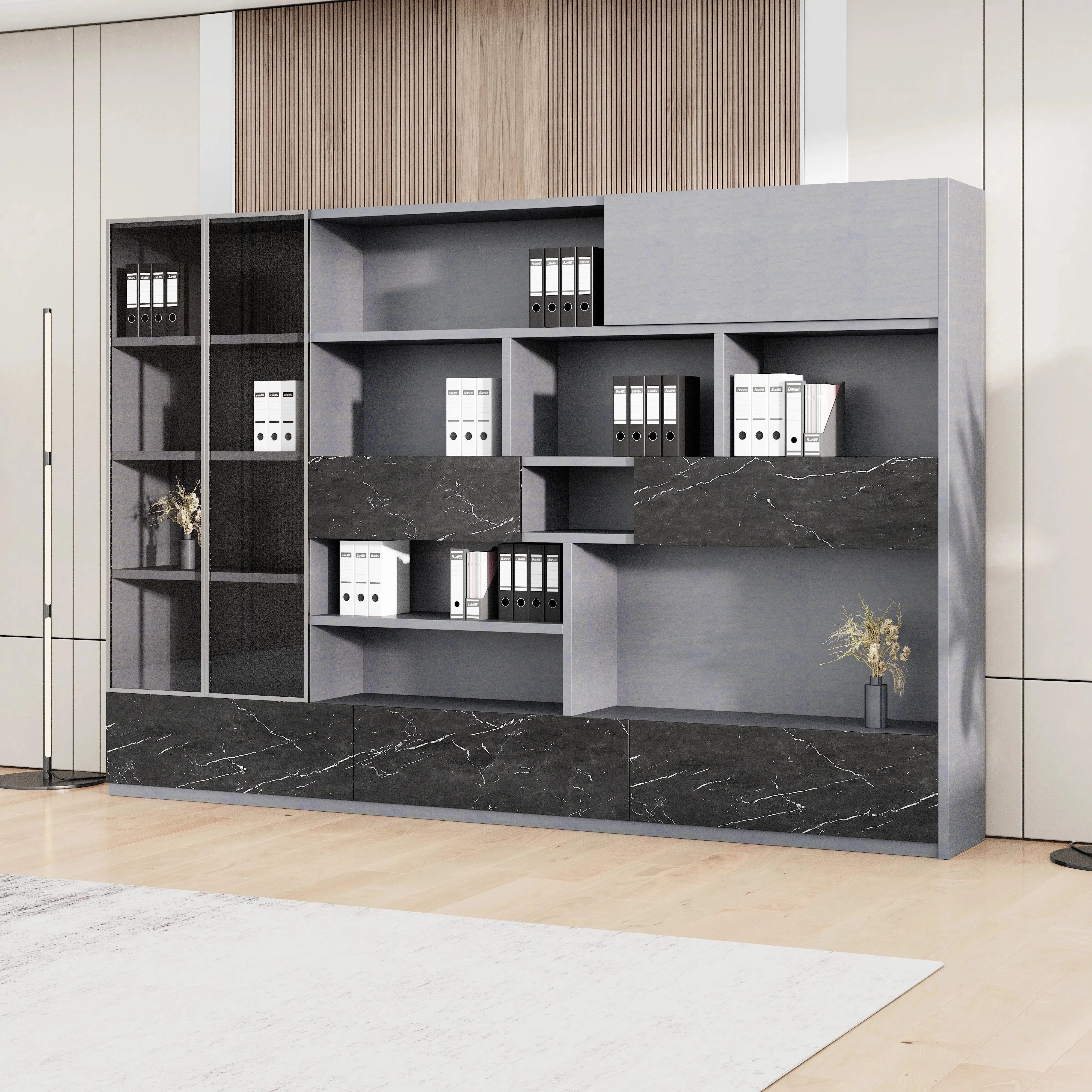 Helix ยท Office Library Wall Shelves