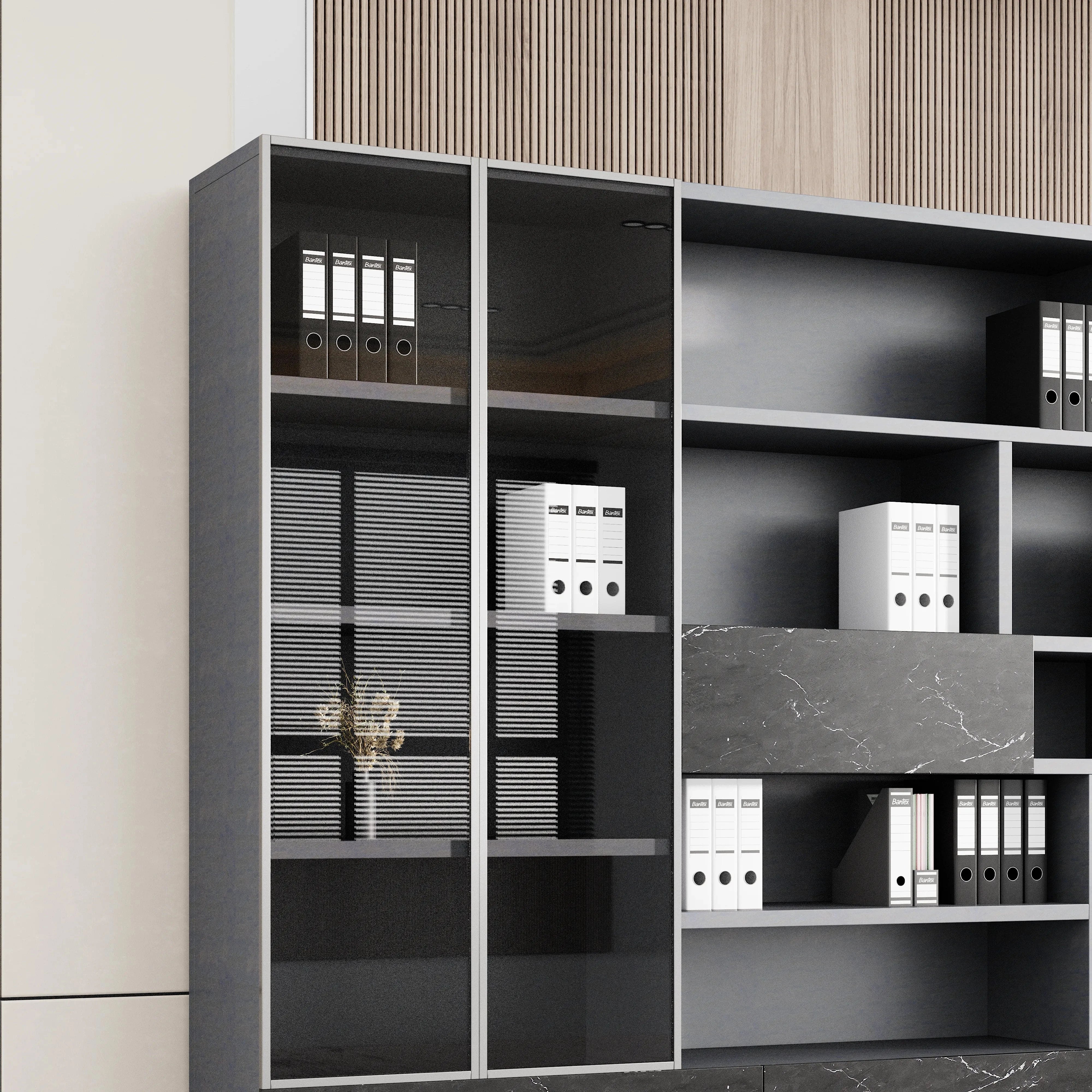Helix ยท Office Library Wall Shelves