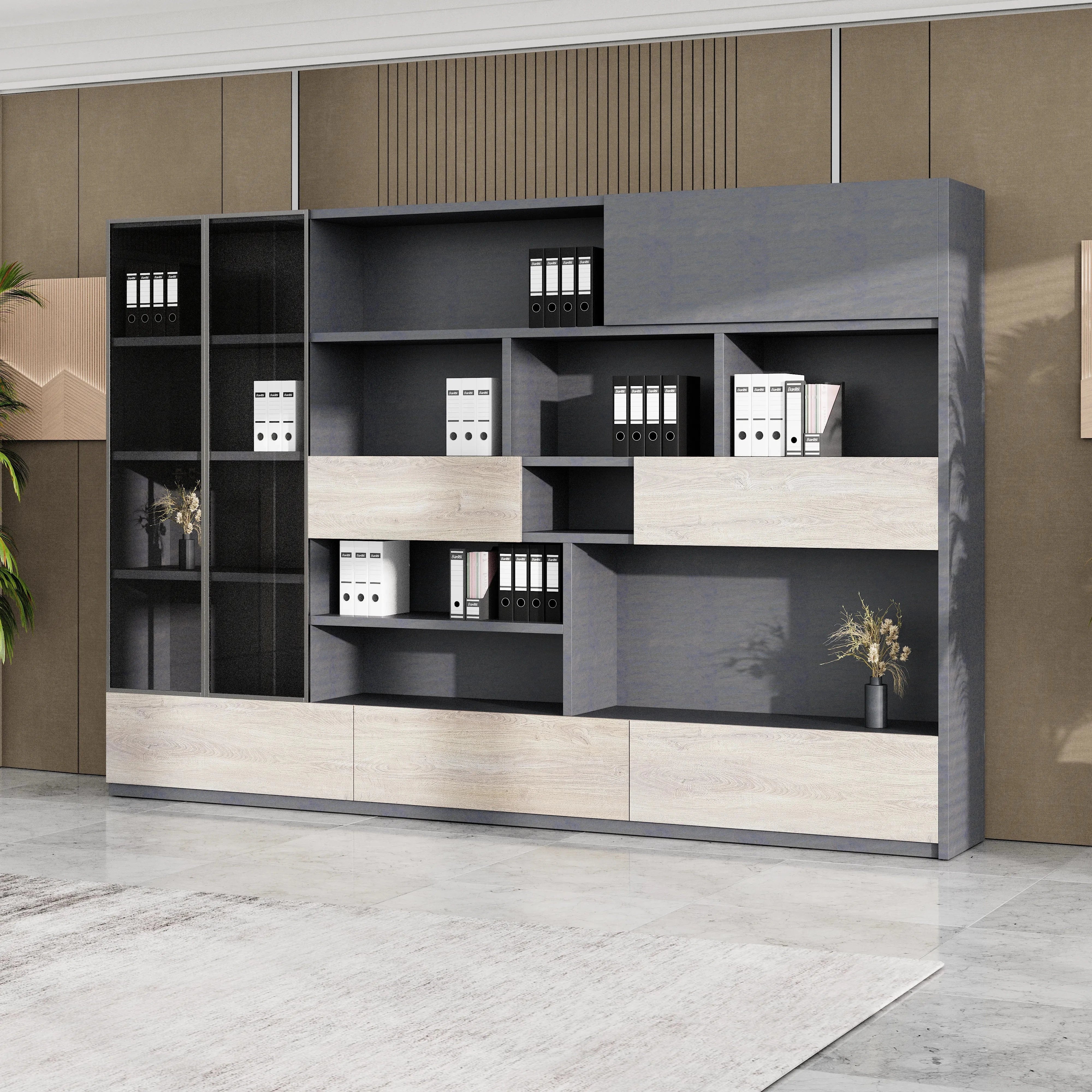 Helix ยท Office Library Wall Shelves
