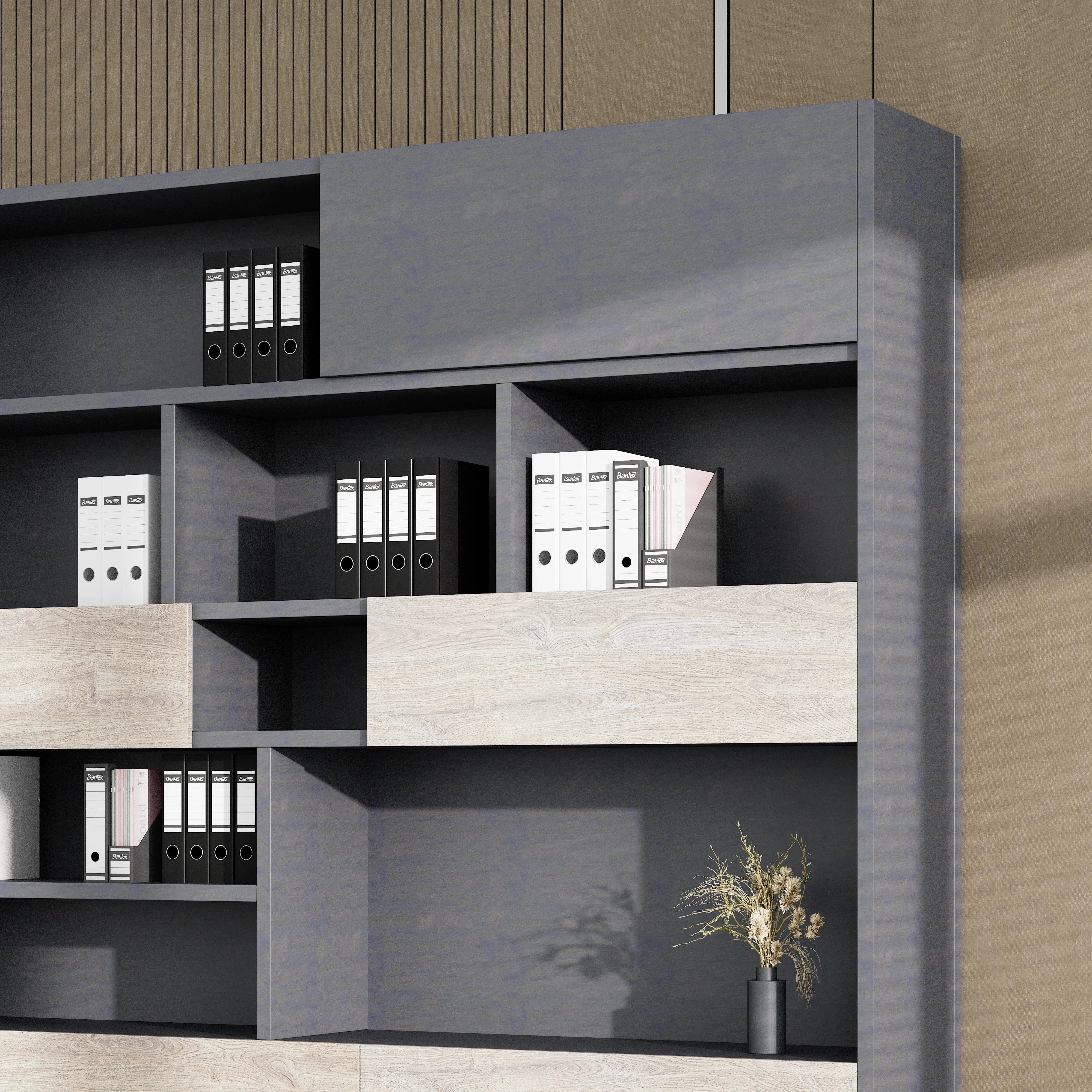 Helix ยท Office Library Wall Shelves