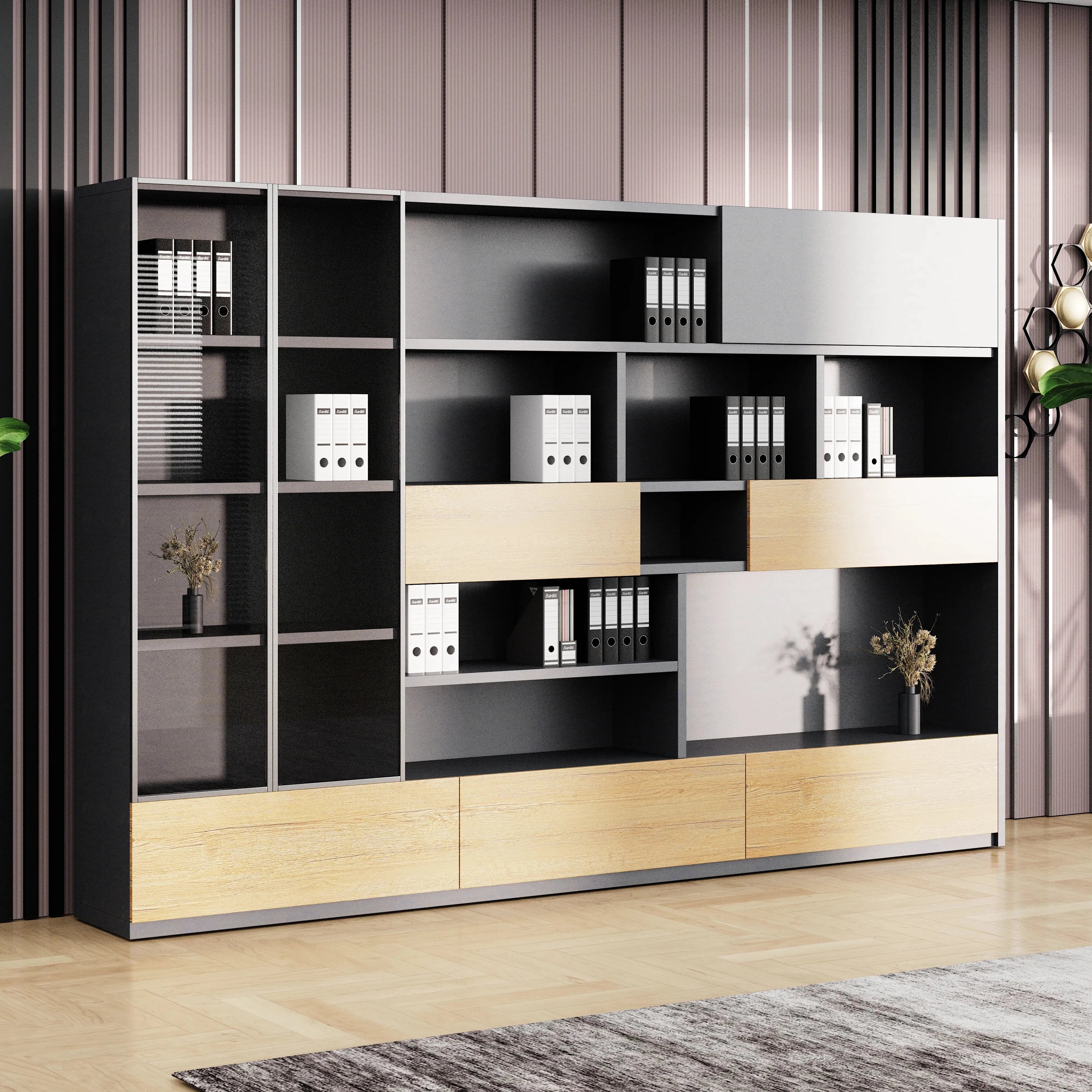 Helix ยท Office Library Wall Shelves
