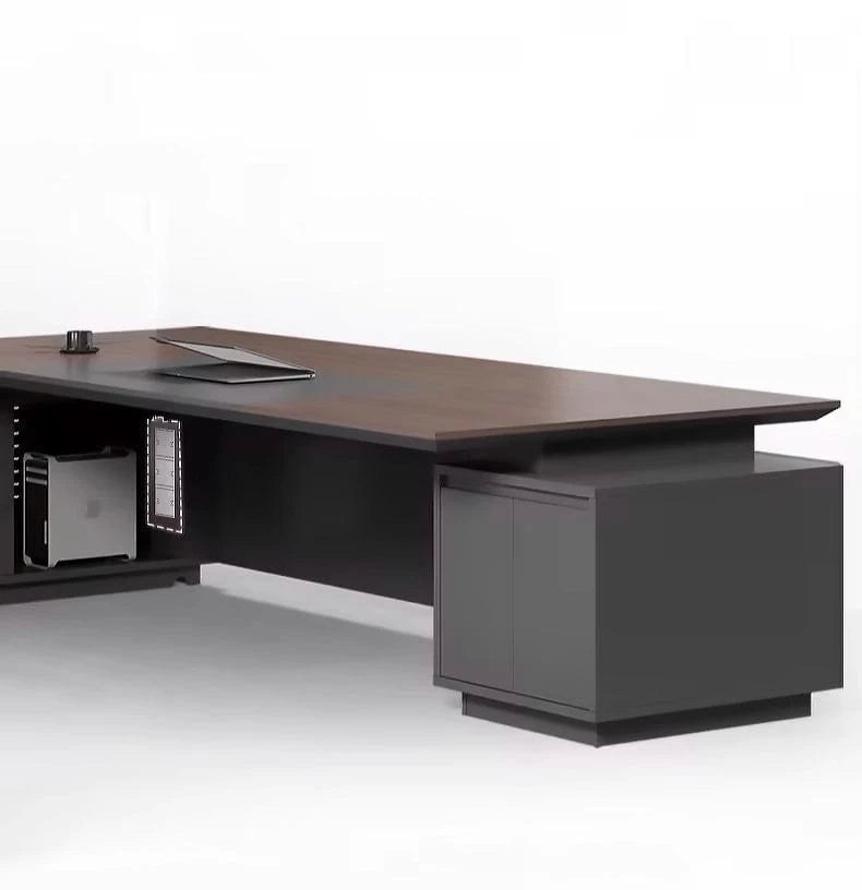 Hellen · Modern L-Shaped Executive Desk