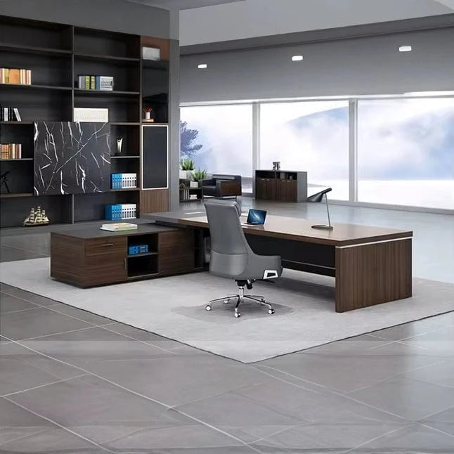 Hershey ยท Modern L-Shaped Executive Desk