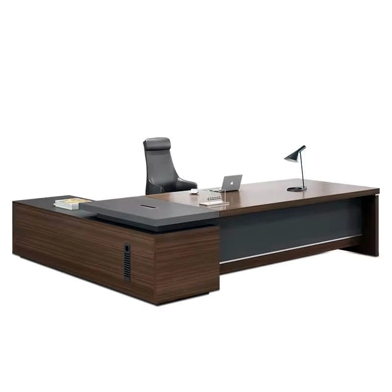 Hershey ยท Modern L-Shaped Executive Desk