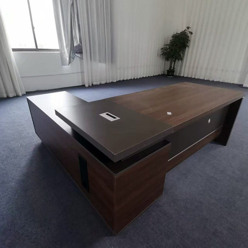 Hershey ยท Modern L-Shaped Executive Desk
