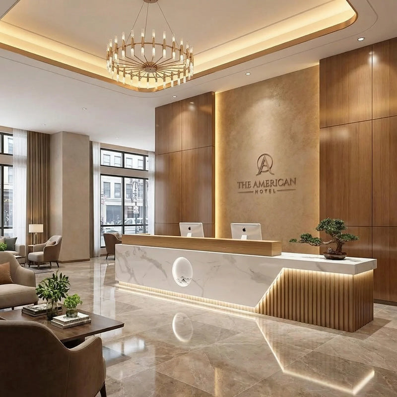 Valina Β· Front Reception Desk