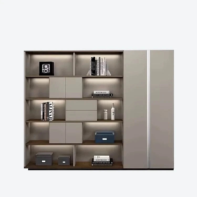 Hope · Office Shelves w/ Lighting & Storage