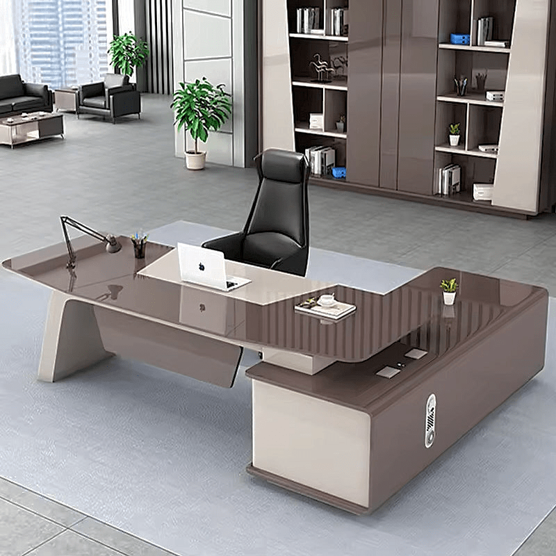 Hugo ยท Modern L-Shaped Executive Desk