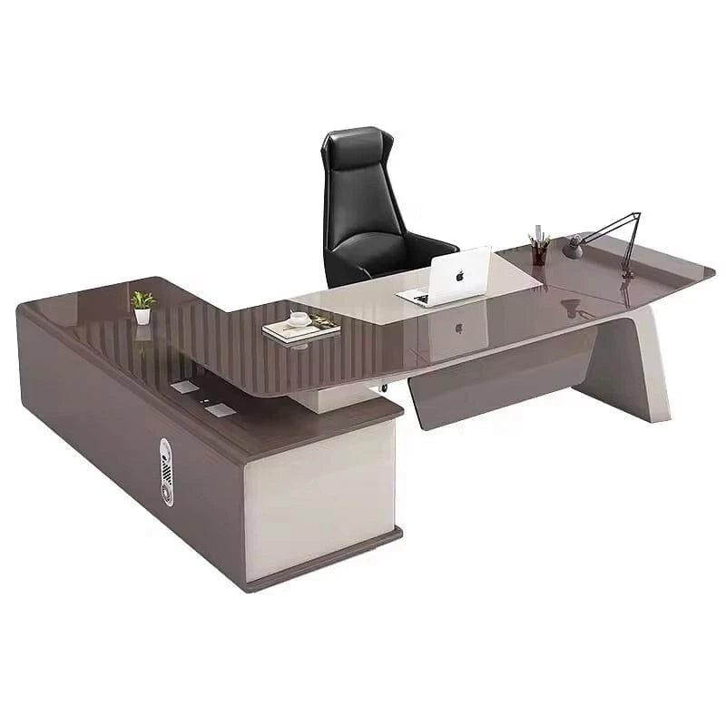 Hugo · Modern L-Shaped Executive Desk