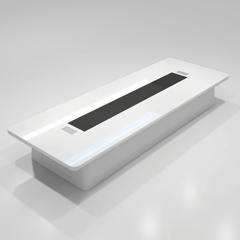 Amix · White Conference Room Table
