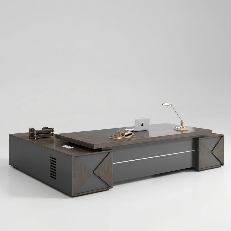 Exeter · Modern Executive L-Shaped Desk