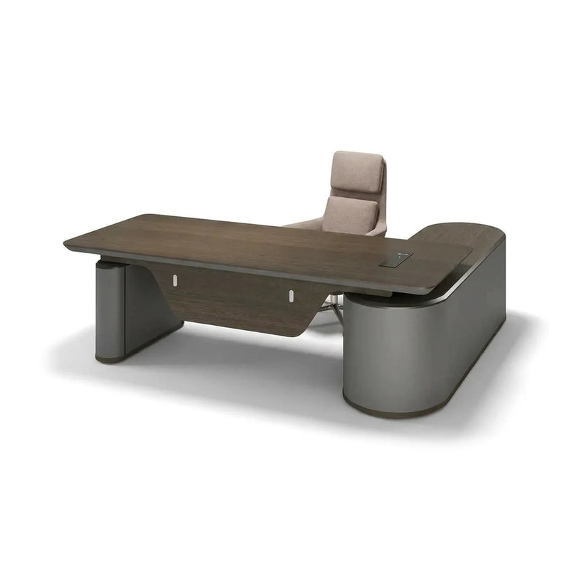 Sawyer · L-Shaped Executive Standing Desk, Adjustable Height