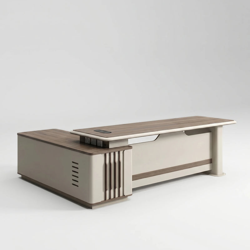 Pembry · Modern L-Shaped Executive Desk