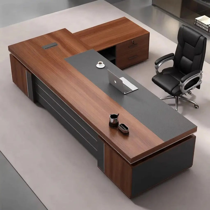 August Β· Modern Executive L-Shaped Desk