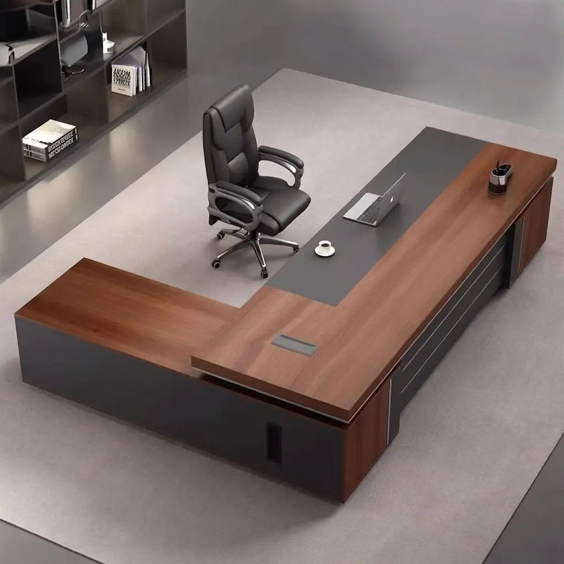 August Β· Modern Executive L-Shaped Desk