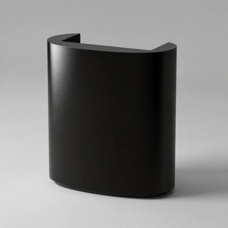 Isla · Front Greeter Station — Glossy Black