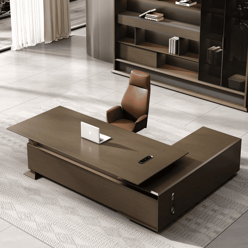 Ithaca ยท Modern L-Shaped Executive Desk