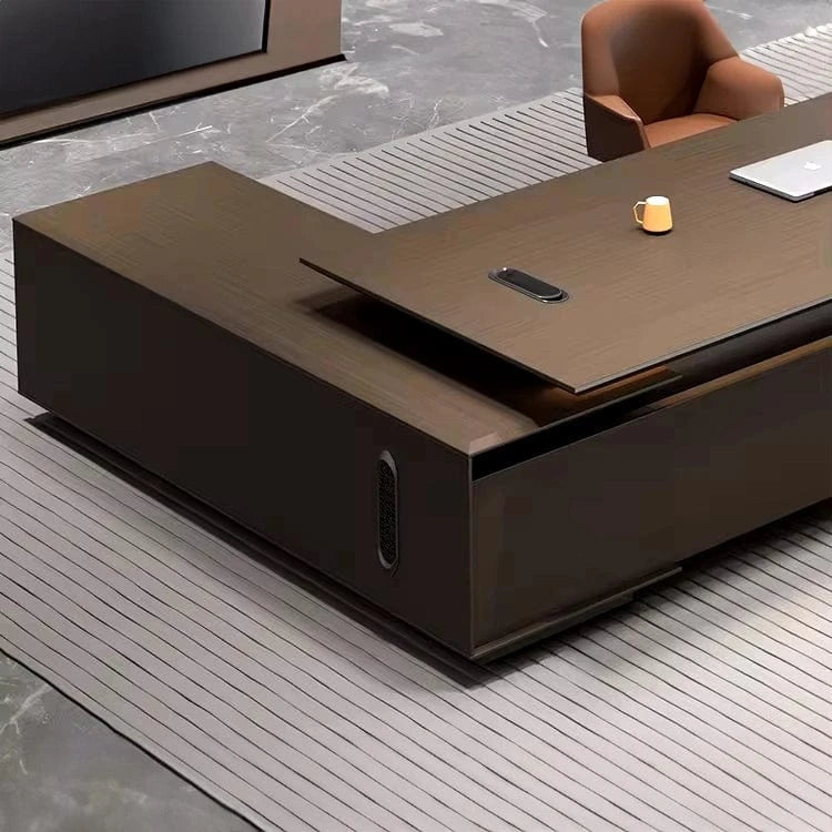 Ithaca ยท Modern L-Shaped Executive Desk