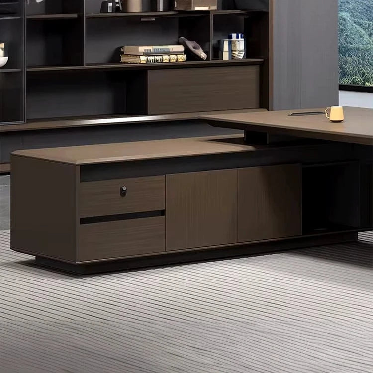Ithaca ยท Modern L-Shaped Executive Desk