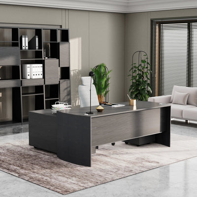 Jade ยท Executive Desk w/ Mobile Storage