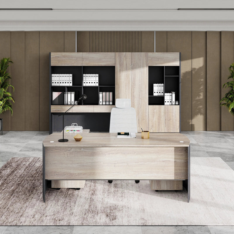 Jade · Executive Desk w/ Mobile Storage