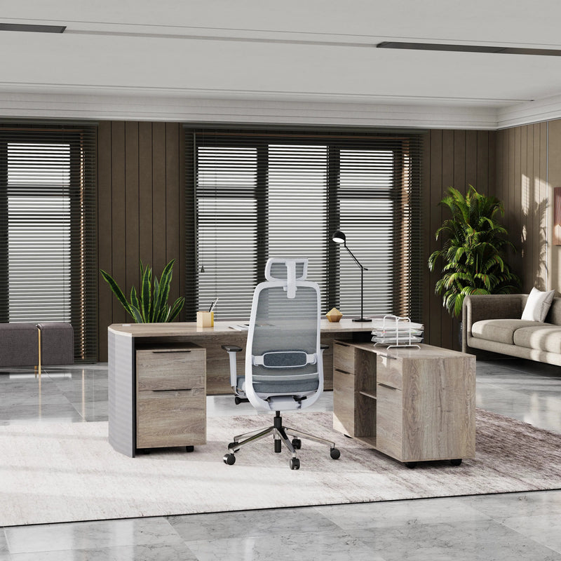 Jade · Executive Desk w/ Mobile Storage