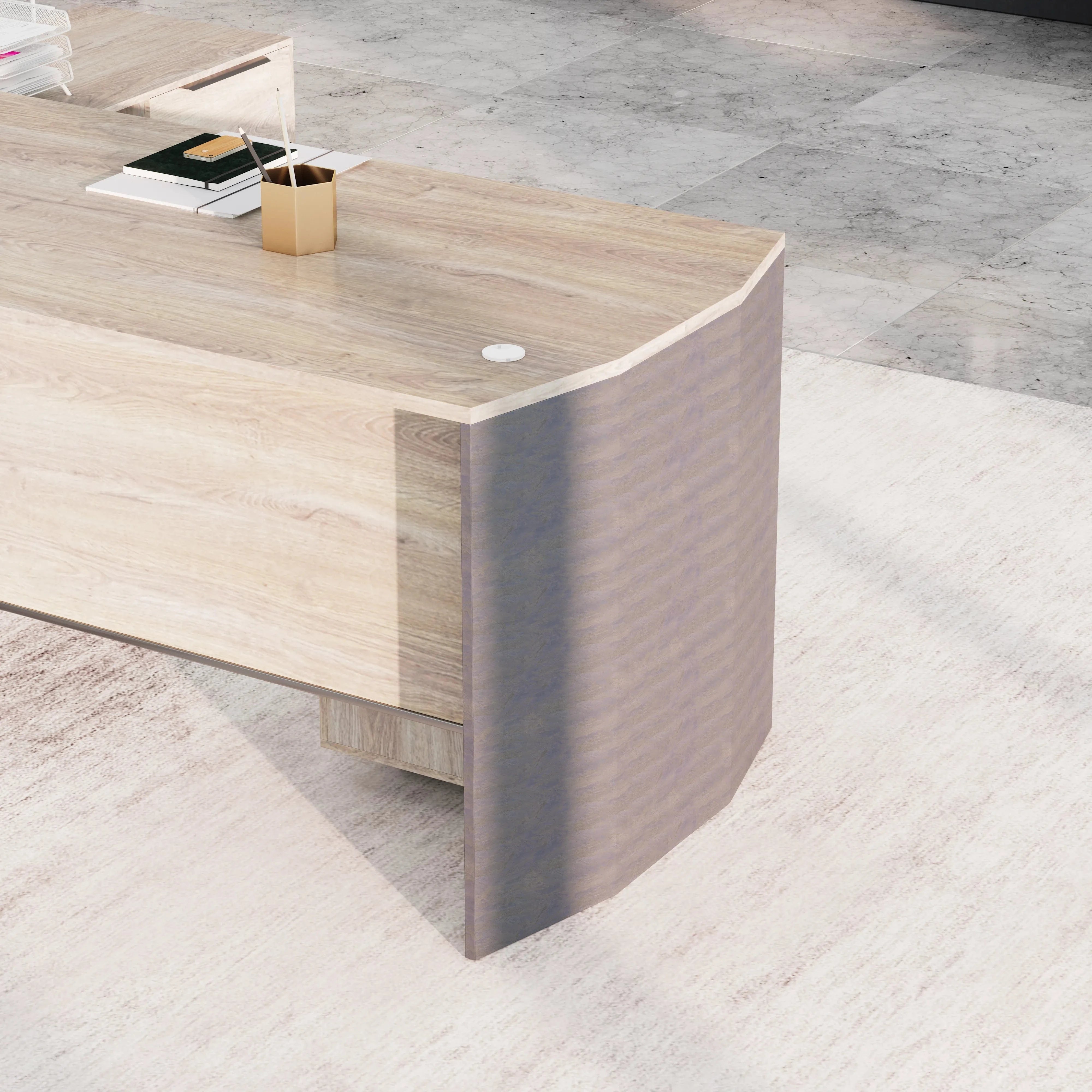 Jade · Executive Desk w/ Mobile Storage