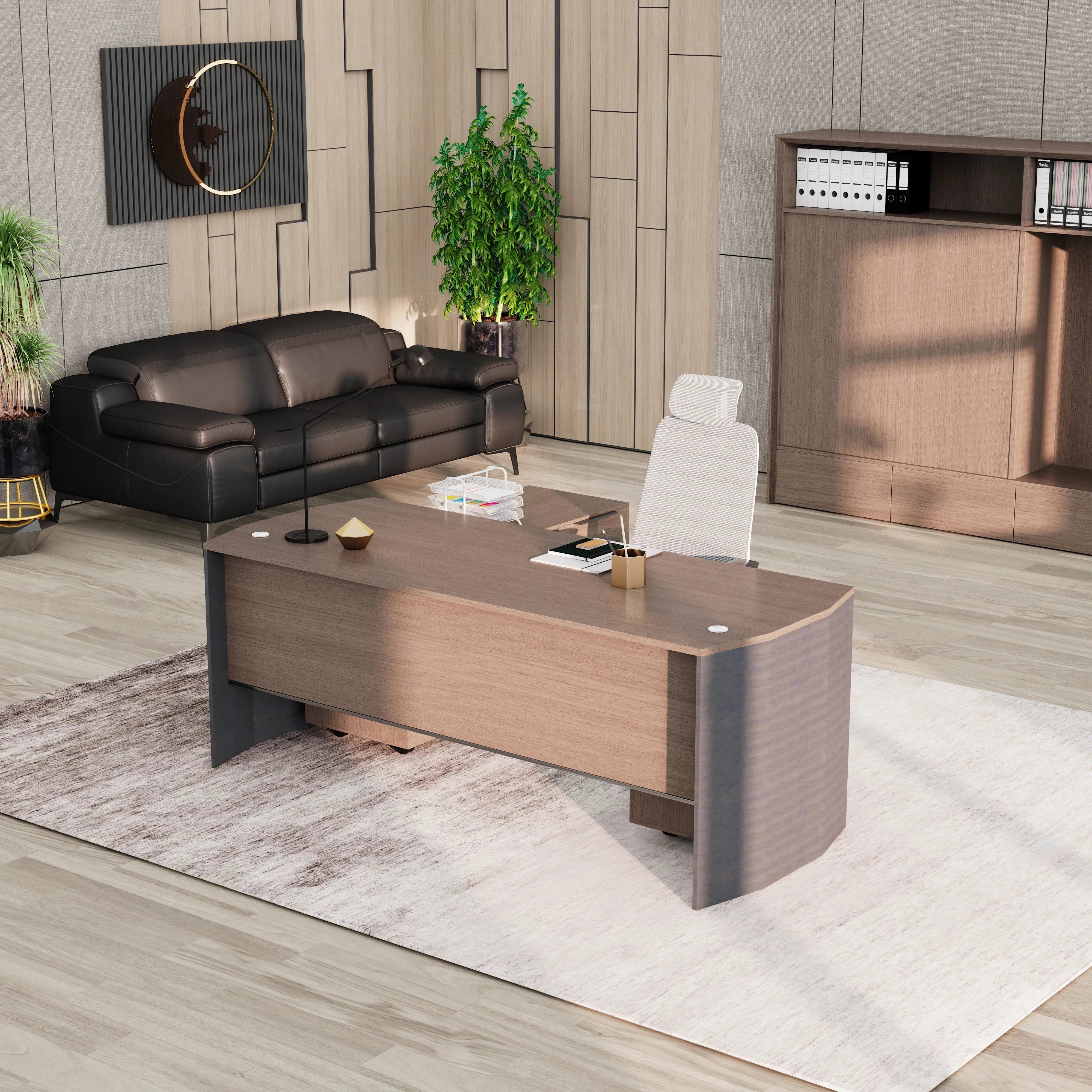 Jade · Executive Desk w/ Mobile Storage