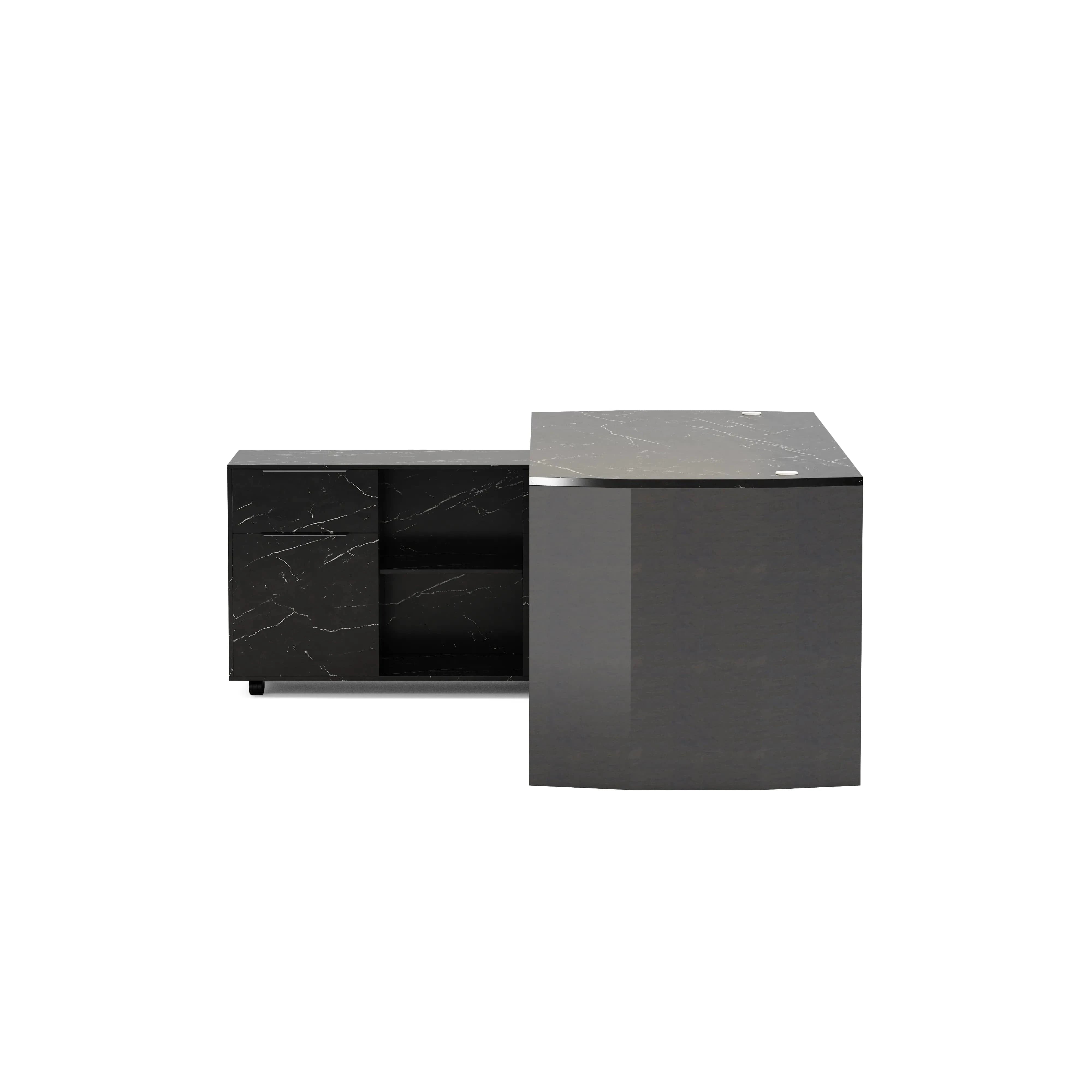 Jade · Executive Desk w/ Mobile Storage