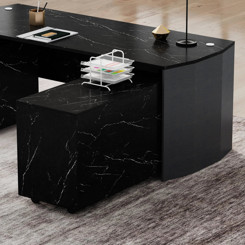 Jade · Executive Desk w/ Mobile Storage