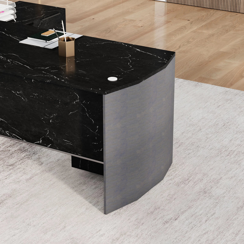 Jade · Executive Desk w/ Mobile Storage