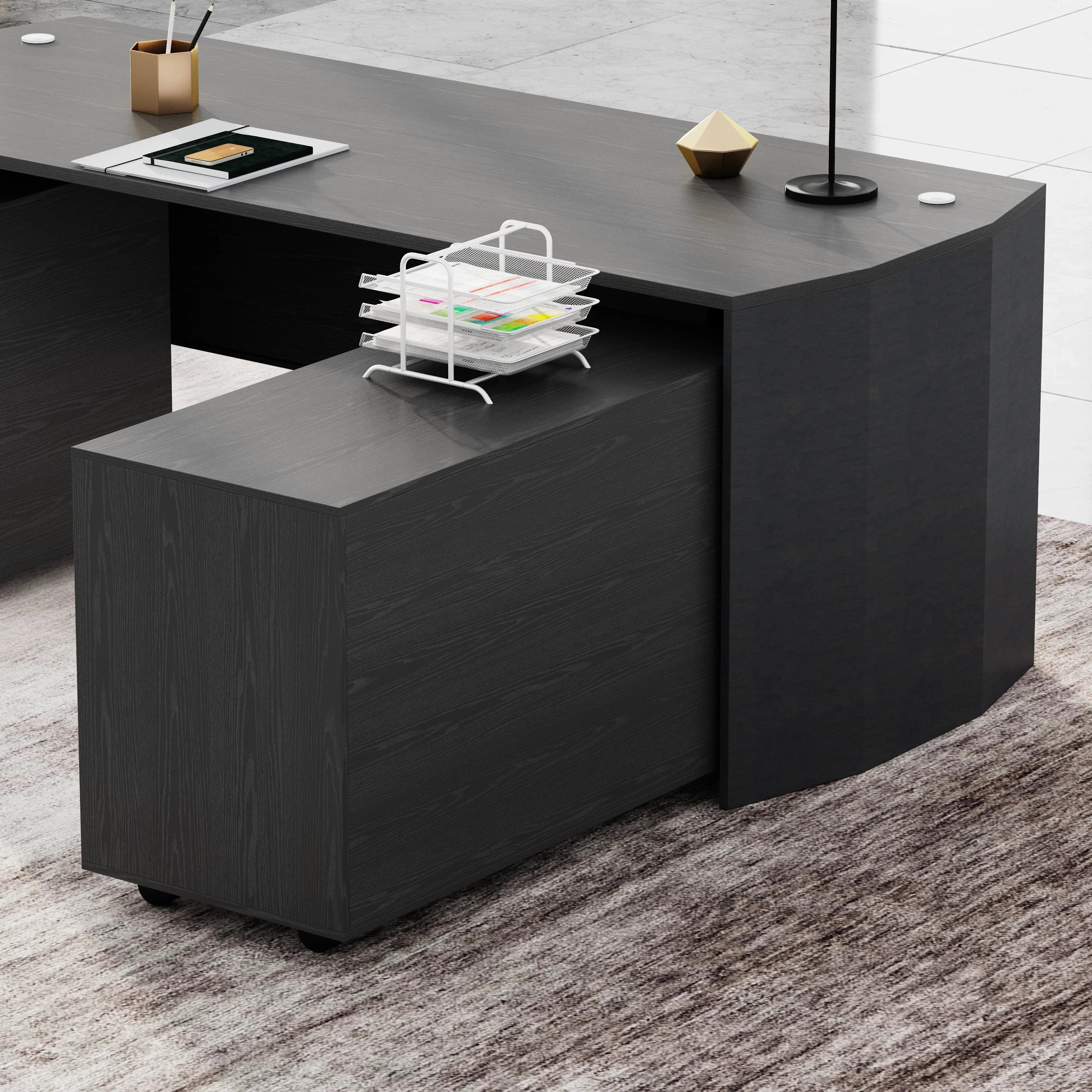 Jade · Executive Desk w/ Mobile Storage