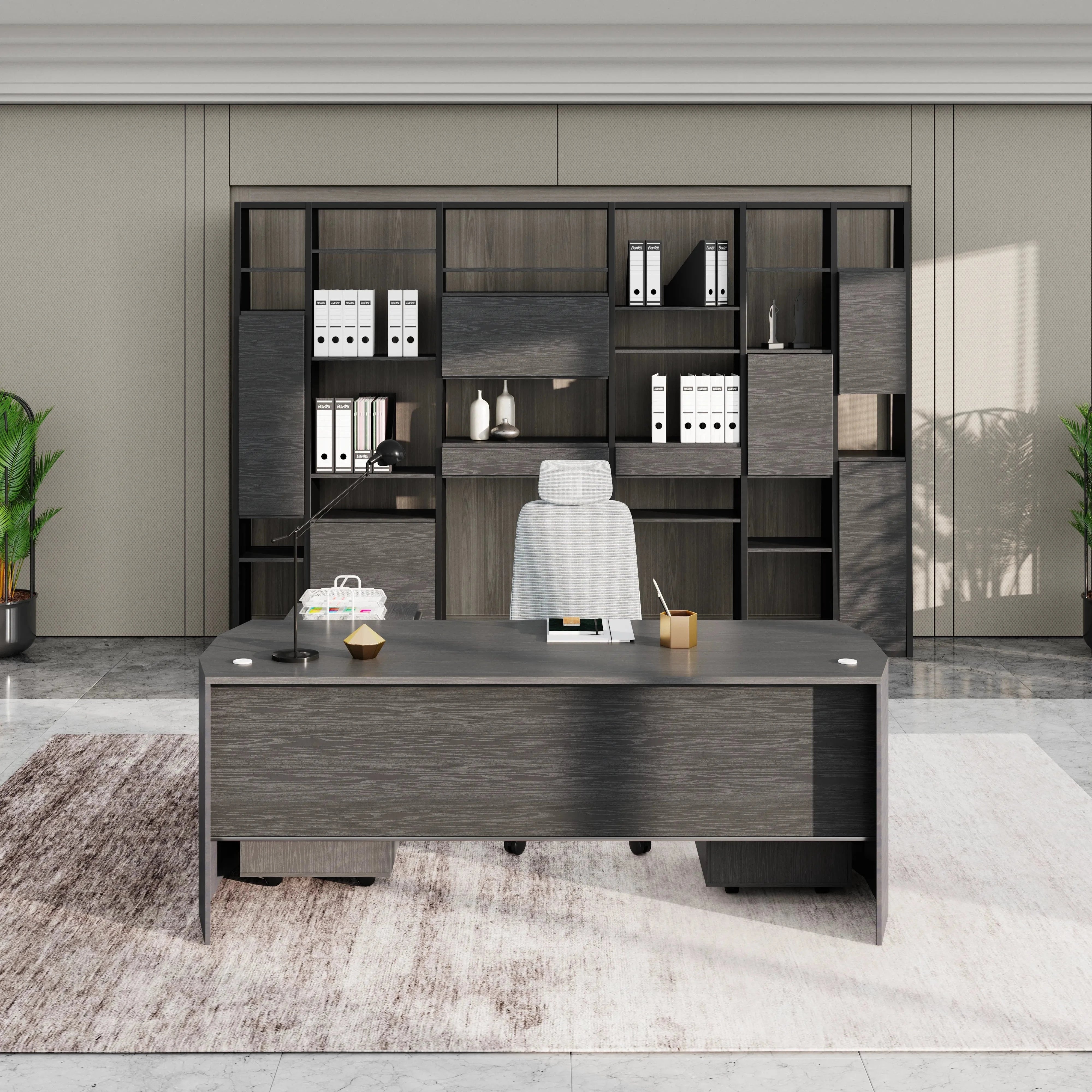 Jade · Executive Desk w/ Mobile Storage