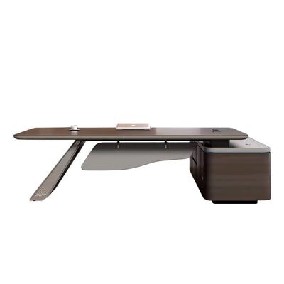 Jake ยท Modern L-Shaped Executive Desk