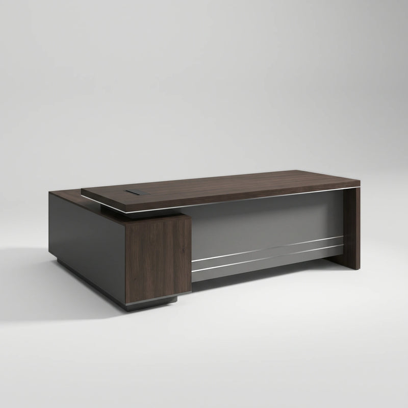 Leeds · Modern Executive L-Shaped Desk
