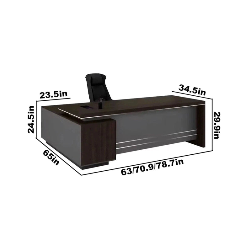 Jasper · Modern L-Shaped Executive Desk