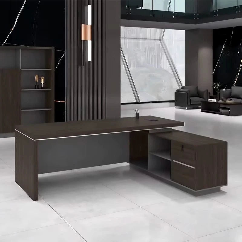 Jasper · Modern L-Shaped Executive Desk