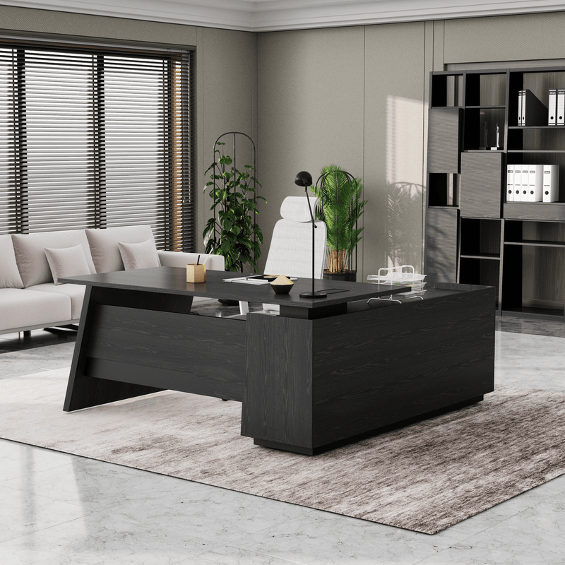 Jaxson ยท Modern L-Shaped Executive Desk