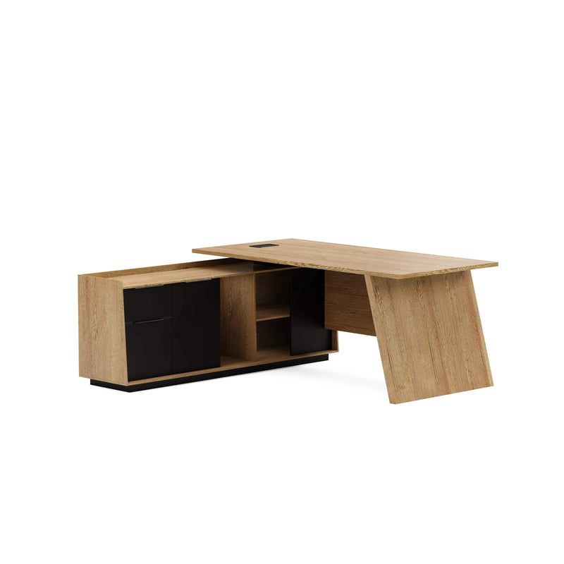 Jaxson ยท Modern L-Shaped Executive Desk