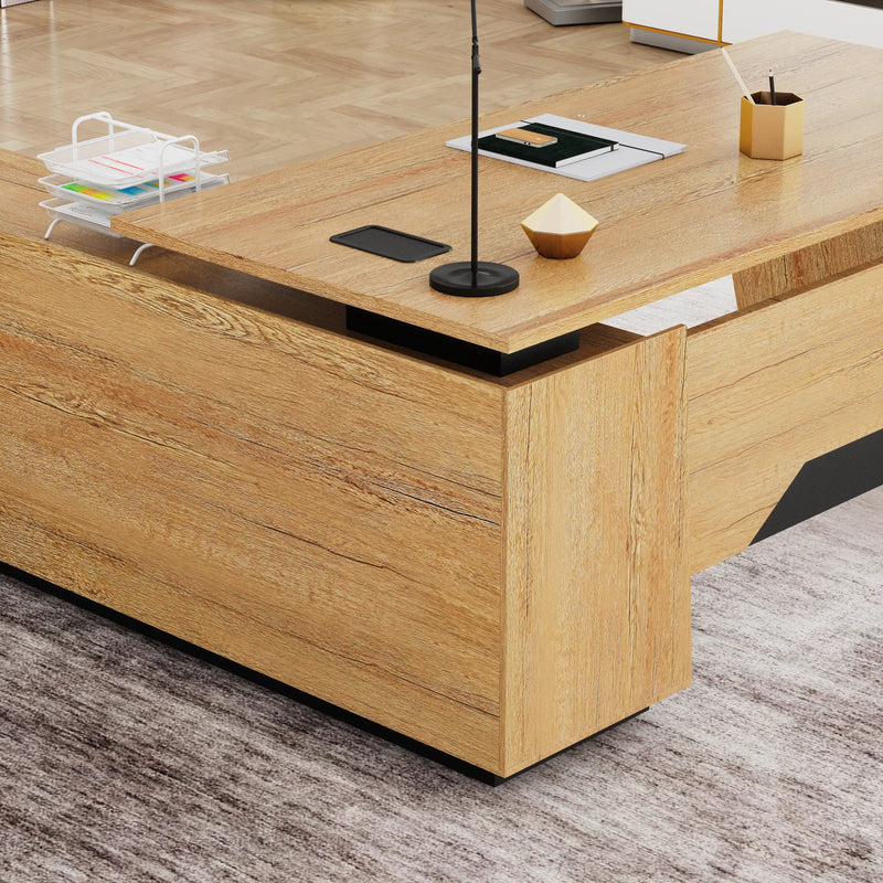 Jaxson ยท Modern L-Shaped Executive Desk