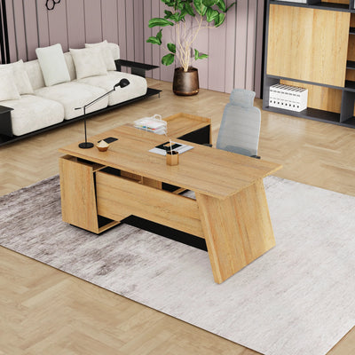 Jaxson ยท Modern L-Shaped Executive Desk
