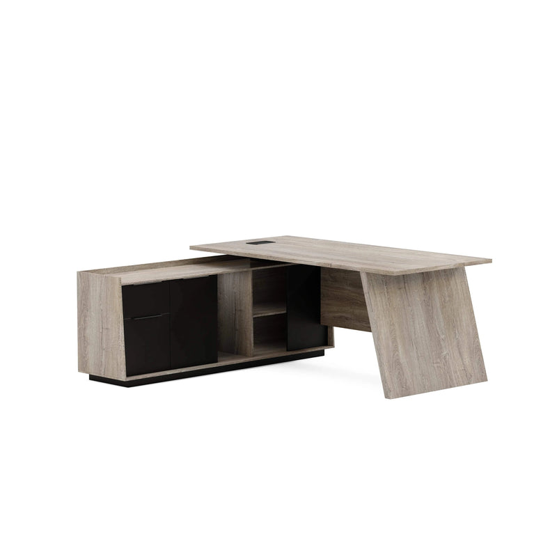 Jaxson ยท Modern L-Shaped Executive Desk